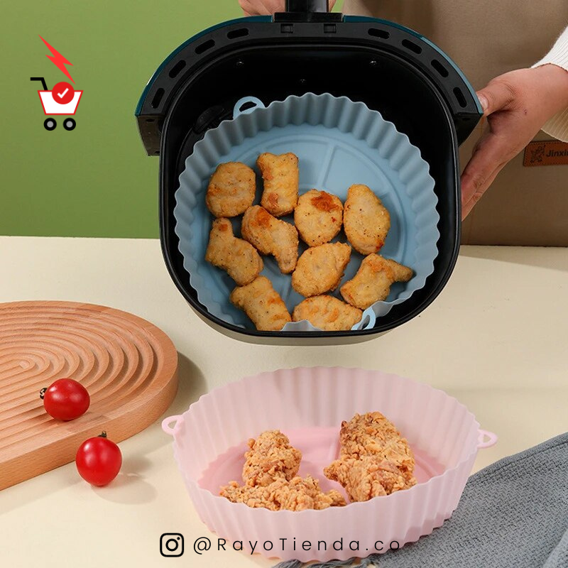 CANASTAS X6 DE SILICONA PARA AIR FRYER