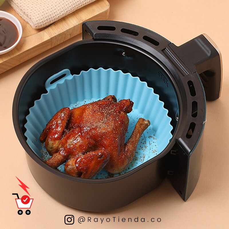 CANASTAS X6 DE SILICONA PARA AIR FRYER