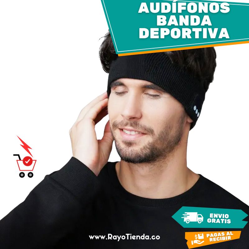 AUDÍFONOS BLUETOOTH INALÁMBRICOS BANDA DEPORTIVA