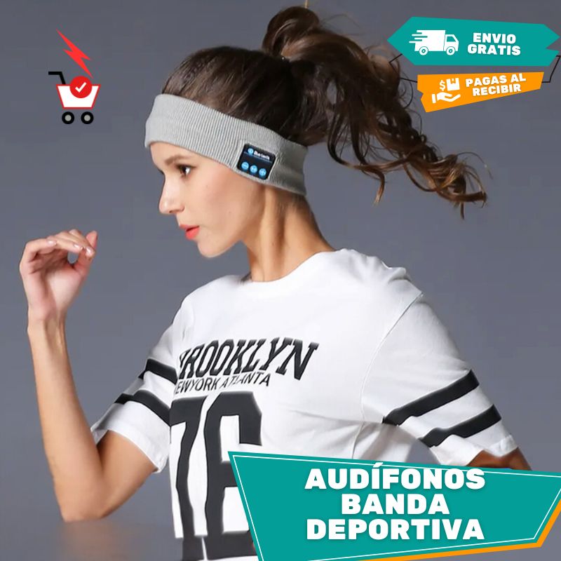 AUDÍFONOS BLUETOOTH INALÁMBRICOS BANDA DEPORTIVA