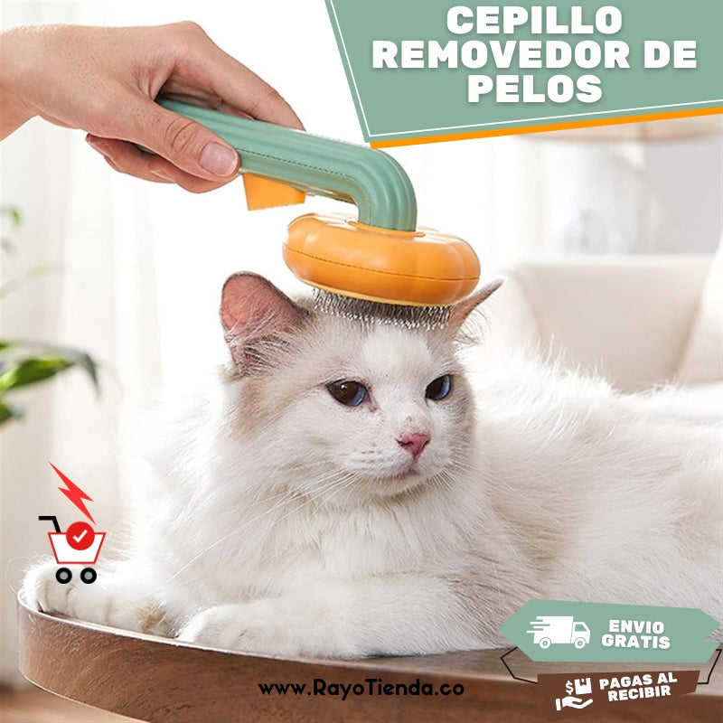 CEPILLO REMOVEDOR DE PELOS PARA MASCOTAS