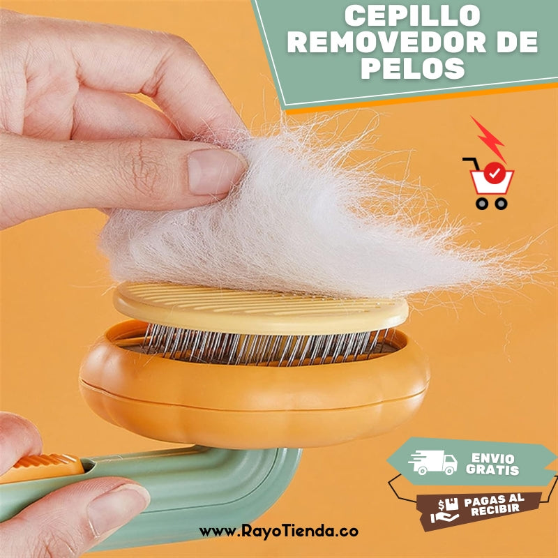 CEPILLO REMOVEDOR DE PELOS PARA MASCOTAS