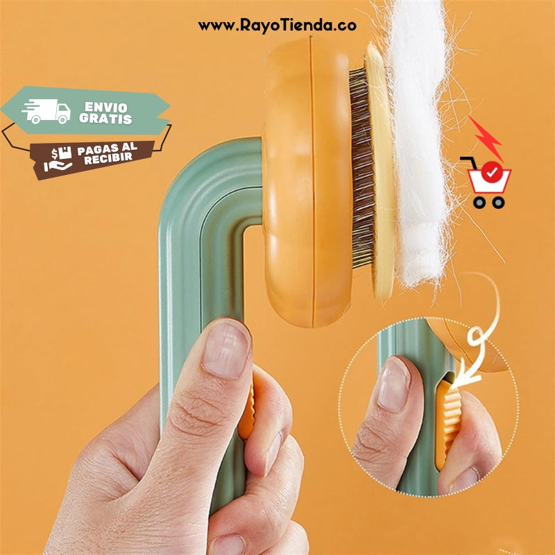 CEPILLO REMOVEDOR DE PELOS PARA MASCOTAS